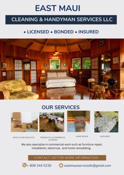 Photo of East Maui Cleaning & Handyman Services LLC Photo of East Maui Cleaning & Handyman Services LLC
