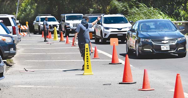 Shuttle bus service in the works to curb Hana traffic