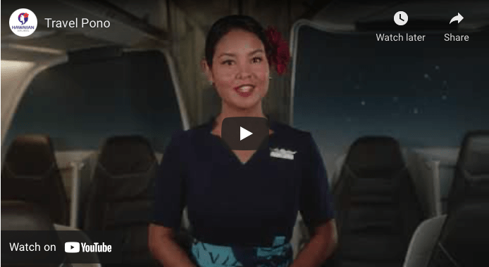 Hawaiian Airlines’ New In-flight Video Focuses on Traveling Responsibly