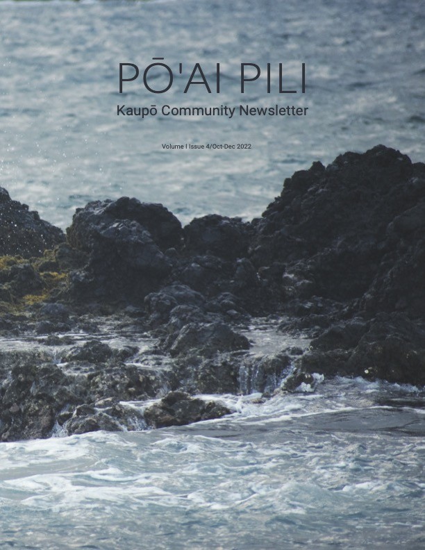 Pō’ai Pili Autumn Issue