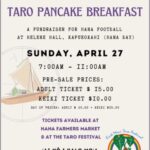 Taro Pancake Breakfast